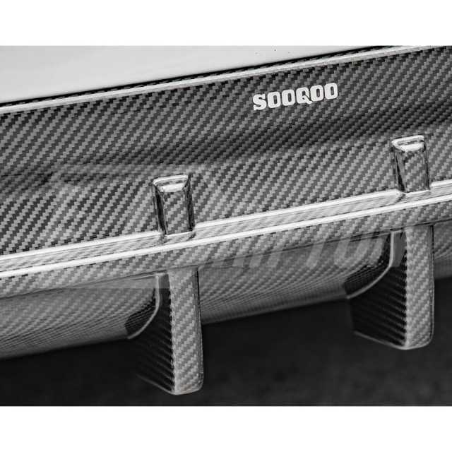SQ Style Dry Carbon Rear Diffuser For BMW 8 Series G14 G15 G16 2018-2025