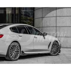 SQ Style Dry Carbon Side Skirt Splitters For BMW 8 Series G14 G15 G16 2018-2025