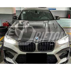 AE Style Dry Carbon Fiber Hood For BMW F97 X3M F98 X4M LCI 2019-2024