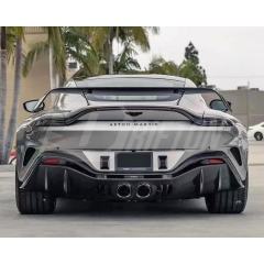 New V12 Vantage Style Dry Carbon Fiber Body Kit For Aston Martin V8 Vantage 2018-2023