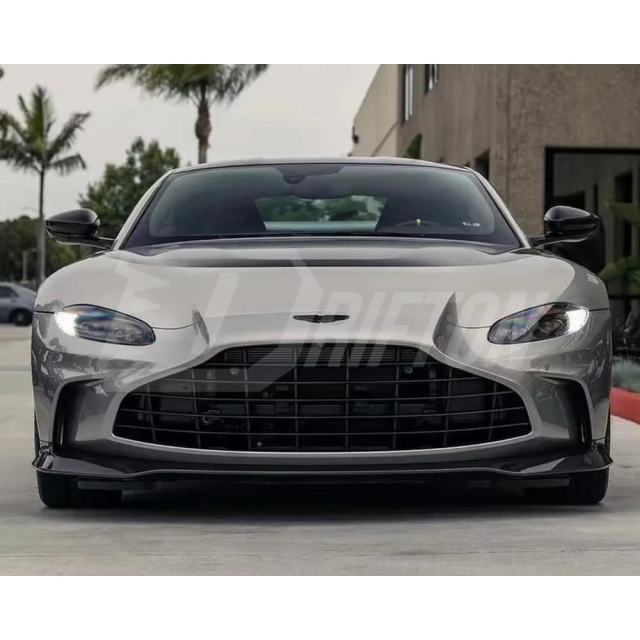 New V12 Vantage Style Dry Carbon Fiber Body Kit For Aston Martin V8 Vantage 2018-2023