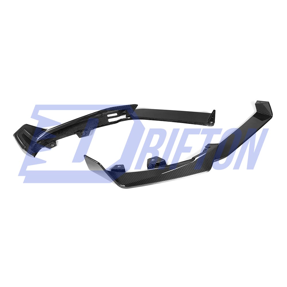 MP Style Dry Carbon Fiber Front Bumper Lip For BMW X6 G06 LCI 2024-ON