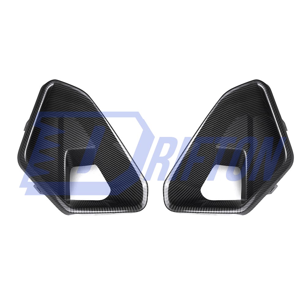 MP Style Dry Carbon Fiber Front Bumper Side Vents For BMW X6 G06 LCI 2024-ON