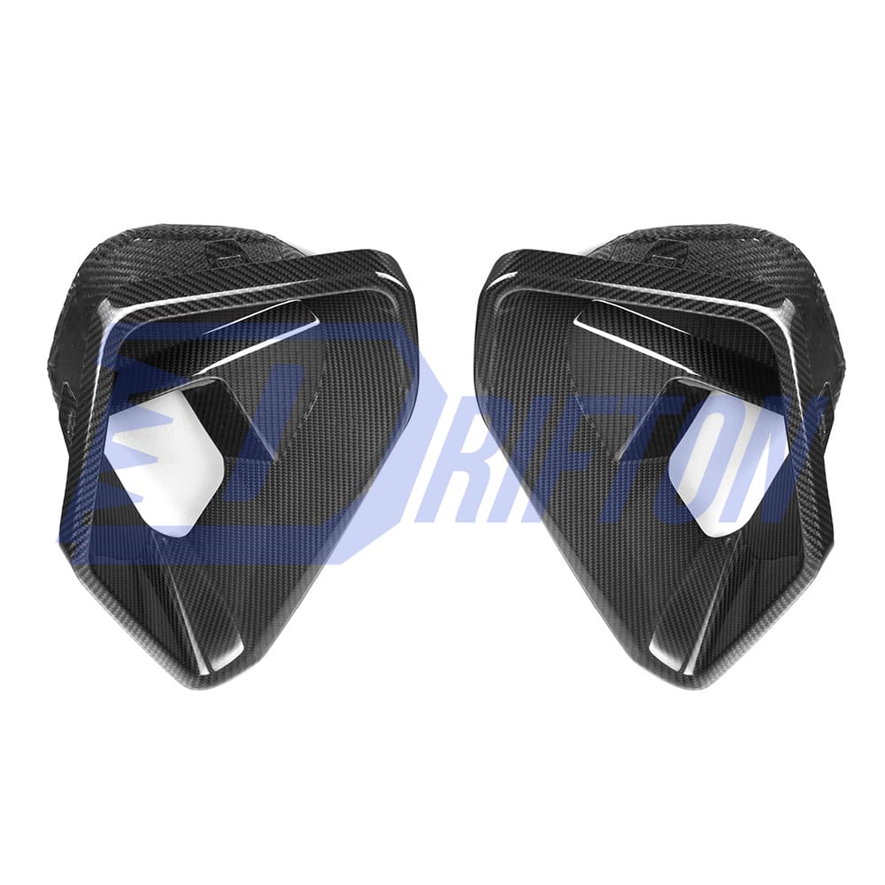 MP Style Dry Carbon Fiber Front Bumper Side Vents For BMW X6 G06 LCI 2024-ON