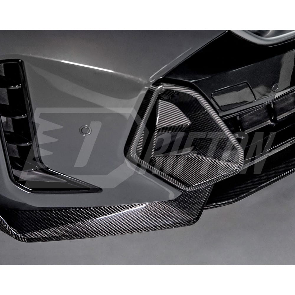 MP Style Dry Carbon Fiber Front Bumper Side Vents For BMW X6 G06 LCI 2024-ON