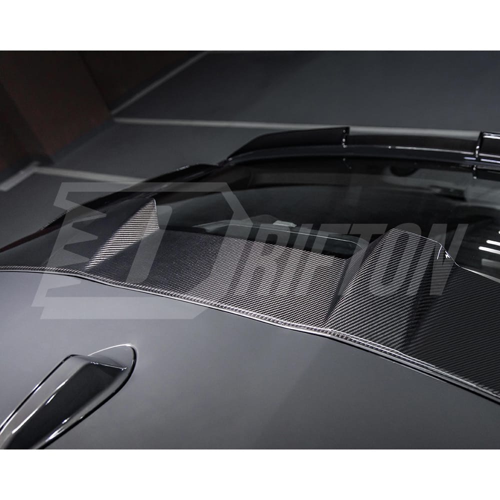 SQ Style Dry Carbon Fiber Rear Roof Spoiler For BMW X6 G06 2019-ON