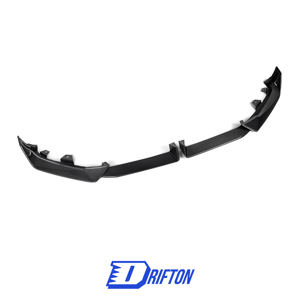 MP Style Dry Carbon Fiber Front Bumper Lip For BMW X6 G06 LCI 2024-ON
