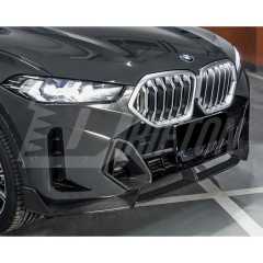 MP Style Dry Carbon Fiber Front Bumper Side Vents For BMW X6 G06 LCI 2024-ON
