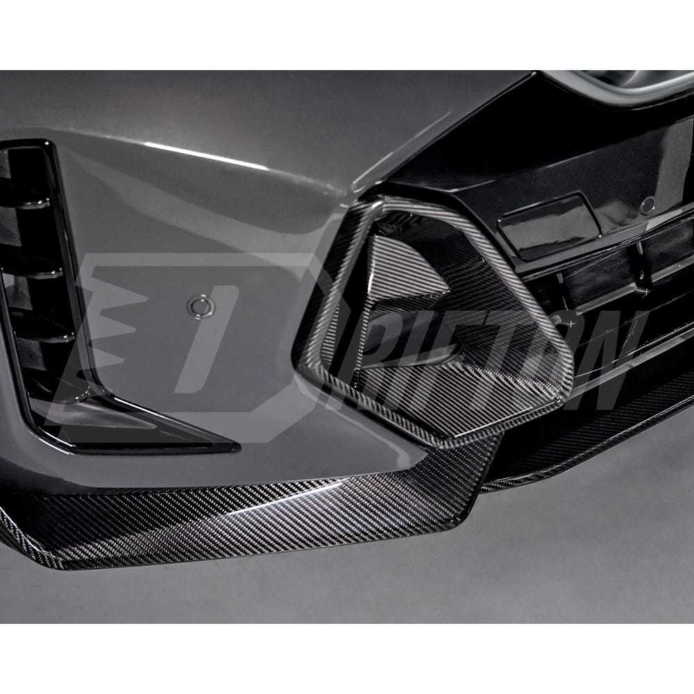 MP Style Dry Carbon Fiber Front Bumper Side Vents For BMW X6 G06 LCI 2024-ON