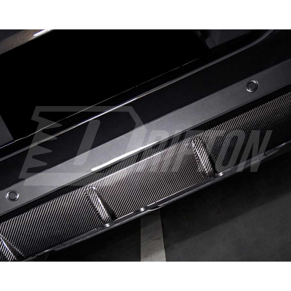 MP Style Dry Carbon Fiber Rear Diffuser For BMW X6 G06 2019-ON