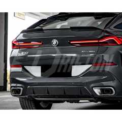 MP Style Dry Carbon Fiber Rear Diffuser For BMW X6 G06 2019-ON