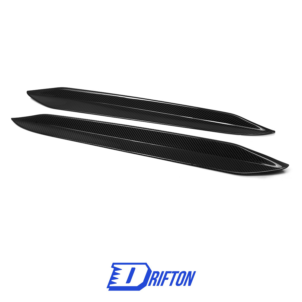 OEM Style Dry Carbon Fiber Rear Window Side Splitters For BMW X6 G06 2019-ON