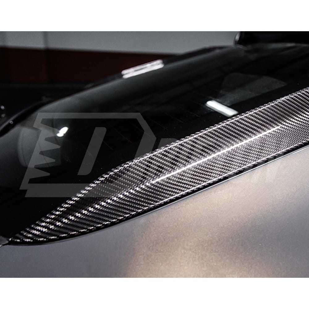 OEM Style Dry Carbon Fiber Rear Window Side Splitters For BMW X6 G06 2019-ON