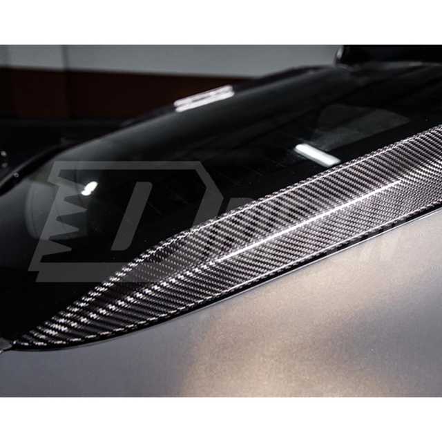 OEM Style Dry Carbon Fiber Rear Window Side Splitters For BMW X6 G06 2019-ON