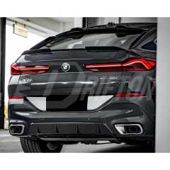 SQ Style Dry Carbon Fiber Rear Roof Spoiler For BMW X6 G06 2019-ON