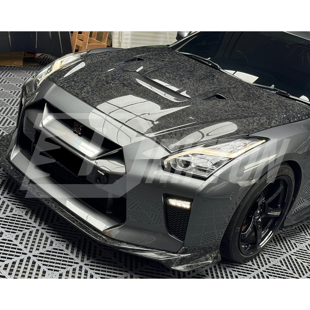 Varis MY17 Style Carbon Fiber (CFRP) Cooling Hood For Nissan R35 GTR 2017-2019