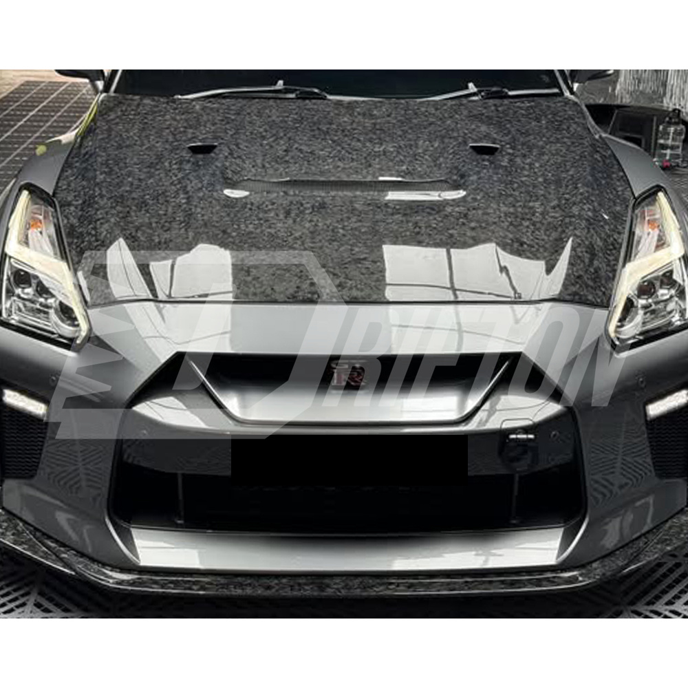 Varis MY17 Style Carbon Fiber (CFRP) Cooling Hood For Nissan R35 GTR 2017-2019