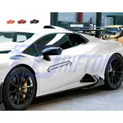 Vorsteiner Style Dry Carbon Fiber Rear Fender Vents Trims For Lamborghini Huracan STO 2021-2025