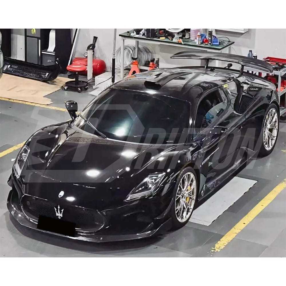 Aria Style Dry Carbon Fiber Roof Air Intake Vents For Maserati MC20