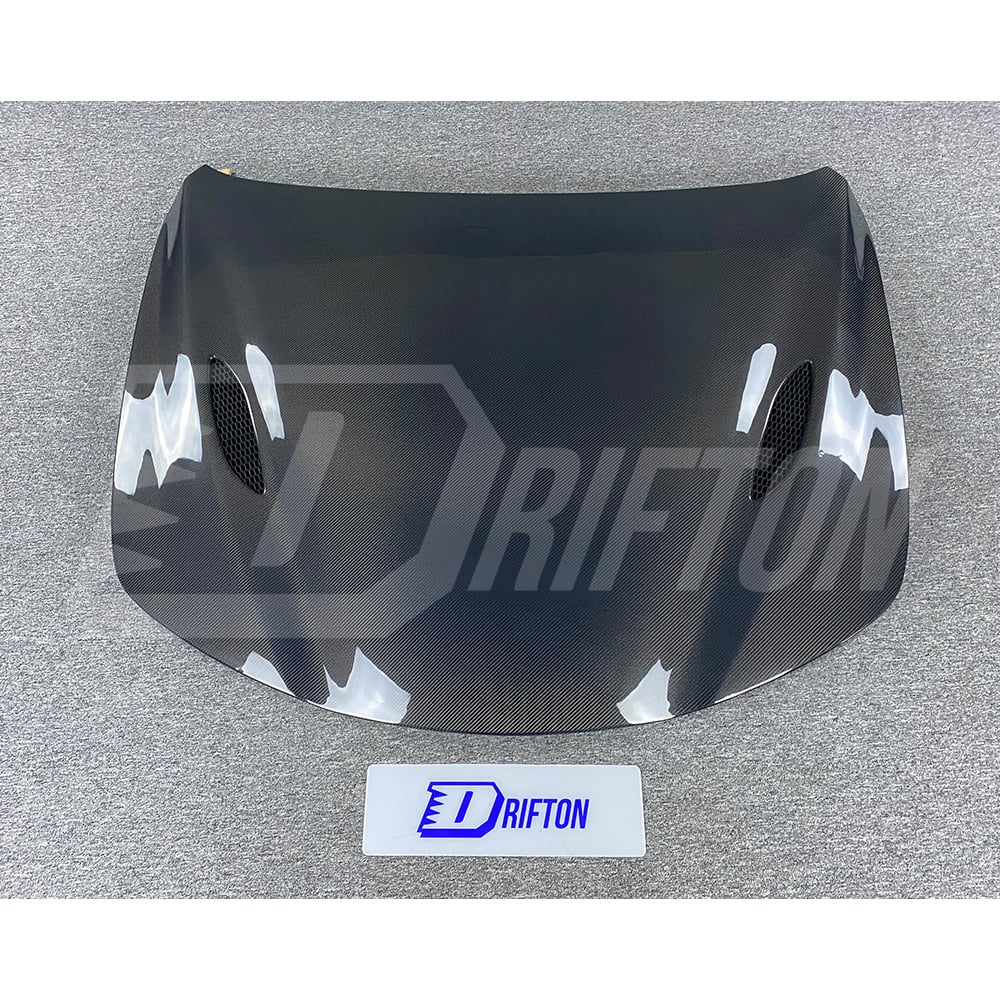 Quadrifoglio Style Carbon Fiber Hood For Alfa Romeo Quadrifoglio Giulia 2016-2023