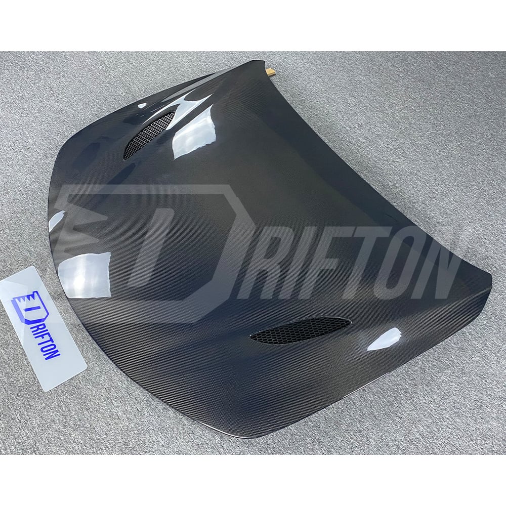 Quadrifoglio Style Carbon Fiber Hood For Alfa Romeo Quadrifoglio Giulia 2016-2023