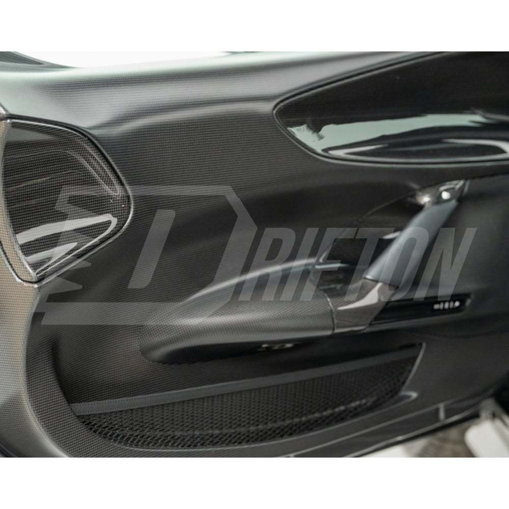 Dry Carbon Fiber Door Panel Interiors Kits For Ferrari SF90