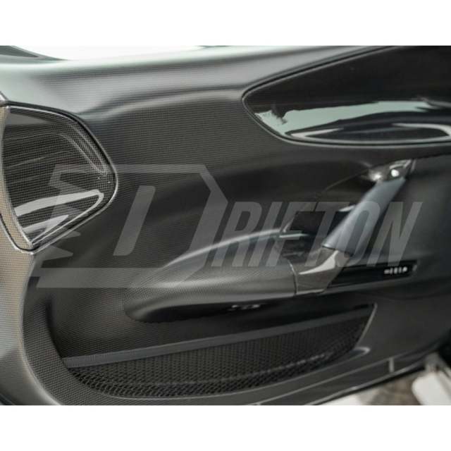 Dry Carbon Fiber Door Panel Interiors Kits For Ferrari SF90