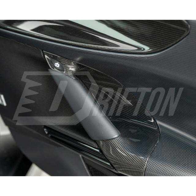 Dry Carbon Fiber Door Panel Interiors Kits For Ferrari SF90