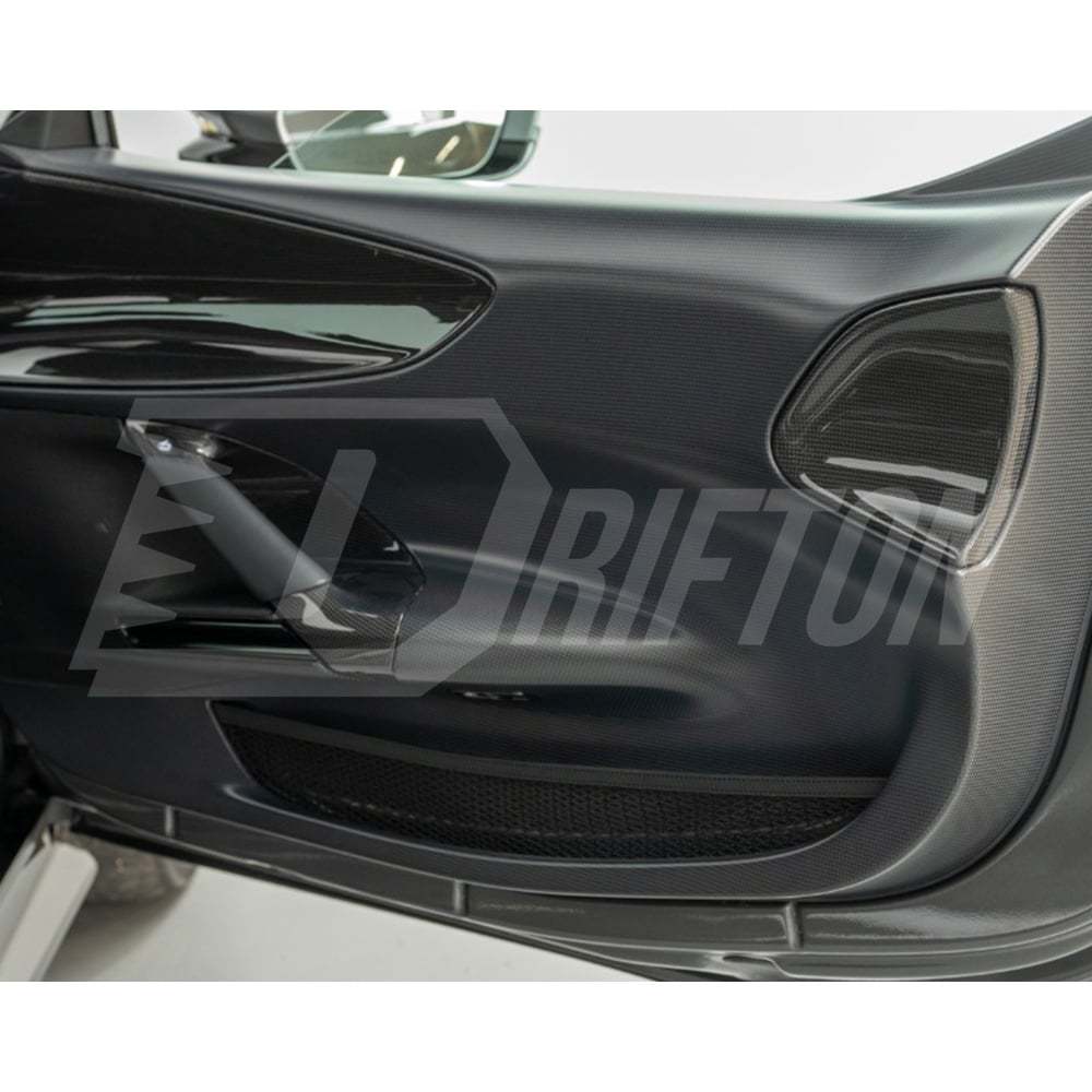 Dry Carbon Fiber Door Panel Interiors Kits For Ferrari SF90
