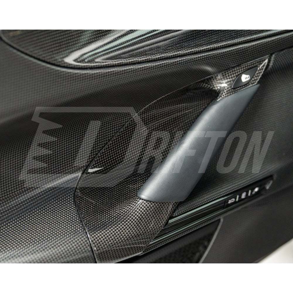 Dry Carbon Fiber Door Panel Interiors Kits For Ferrari SF90