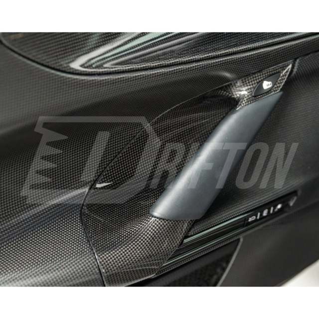 Dry Carbon Fiber Door Panel Interiors Kits For Ferrari SF90
