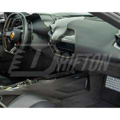 Dry Carbon Fiber Interiors Kits Central Console Side Panels For Ferrari SF90