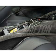 Dry Carbon Fiber Interiors Kits Central Console Side Panels For Ferrari SF90