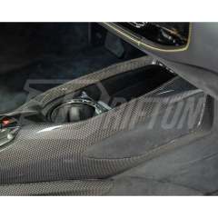 Dry Carbon Fiber Interiors Kits Central Console Side Panels For Ferrari SF90