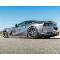 Novitec Style Dry Carbon Fiber Rear Trunk Spoiler Wing For Ferrari 812 Superfast 2017-2023