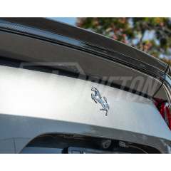 Novitec Style Dry Carbon Fiber Rear Trunk Spoiler Wing For Ferrari 812 Superfast 2017-2023