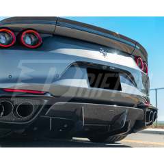 Novitec Style Dry Carbon Fiber Rear Trunk Spoiler Wing For Ferrari 812 Superfast 2017-2023