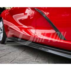 Novitec Style Dry Carbon Fiber Side Skirt For Ferrari 812 Superfast GTS 2017-2023