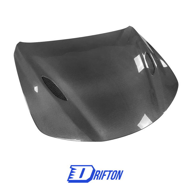 Quadrifoglio Style Carbon Fiber Hood For Alfa Romeo Giulia & Quadrifoglio 2016-2023