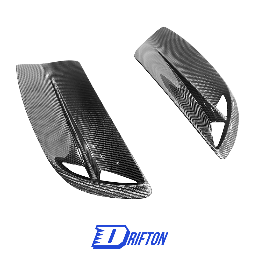 Mansory Style Dry Carbon Fiber Front Fender Vents For Maserati MC20