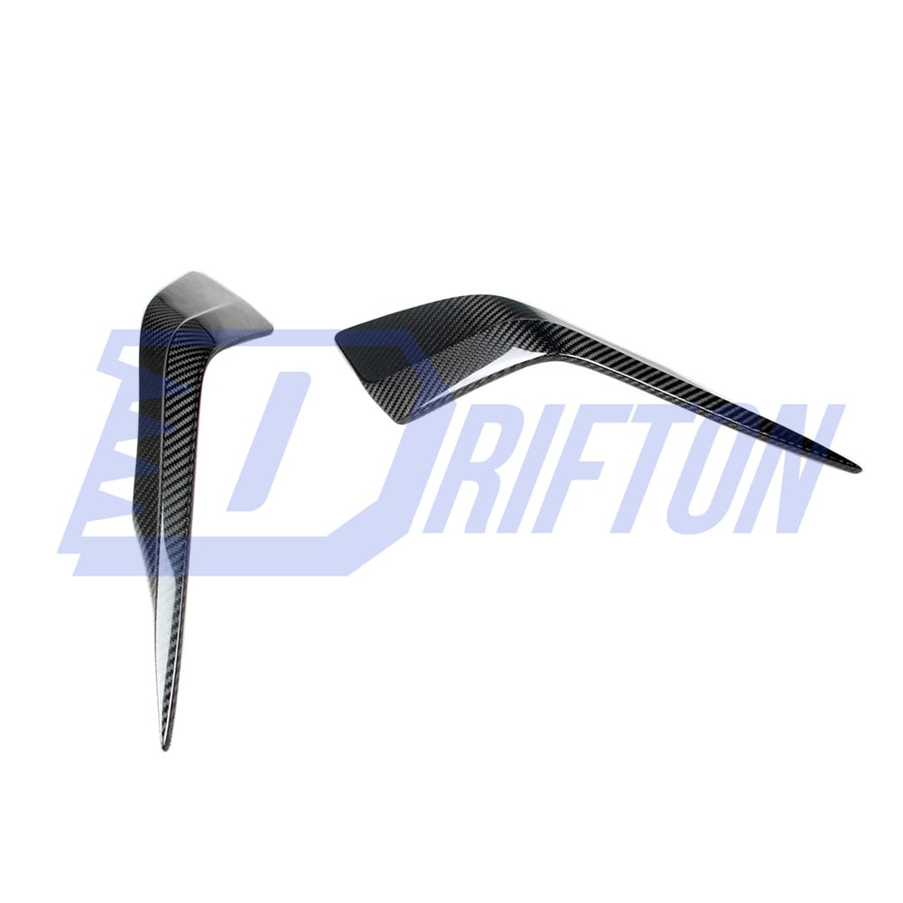 Novitec Style Dry Carbon Fiber Front Splitters For Maserati MC20