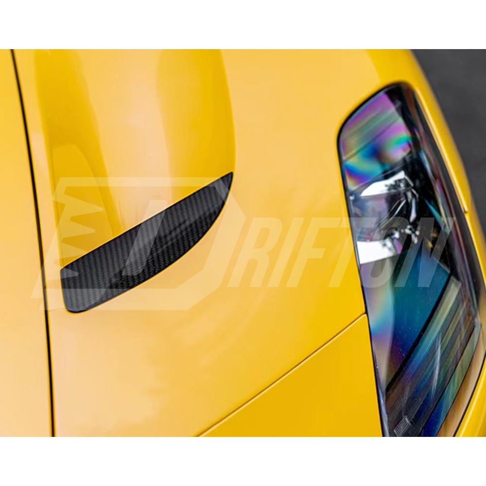 Novitec Style Dry Carbon Fiber Hood Vents Trim For Maserati MC20