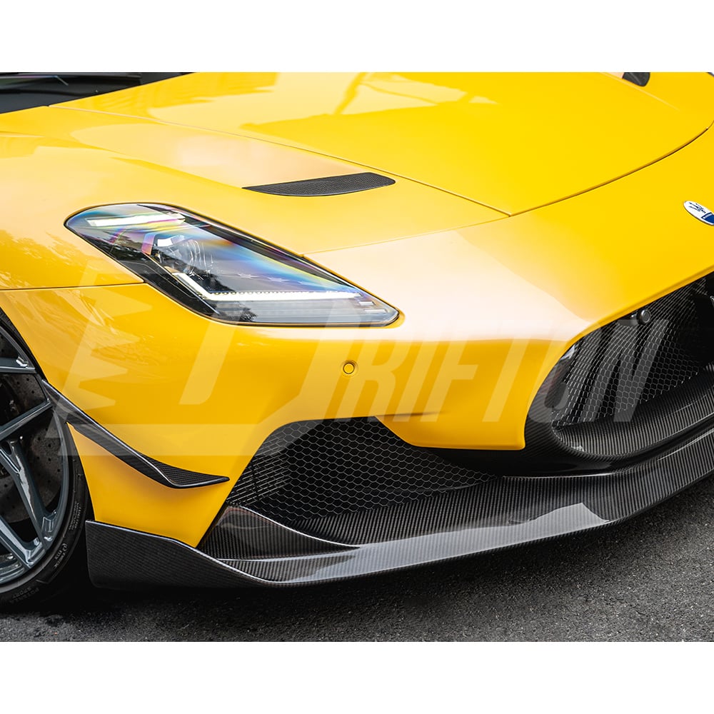 Novitec Style Dry Carbon Fiber Hood Vents Trim For Maserati MC20