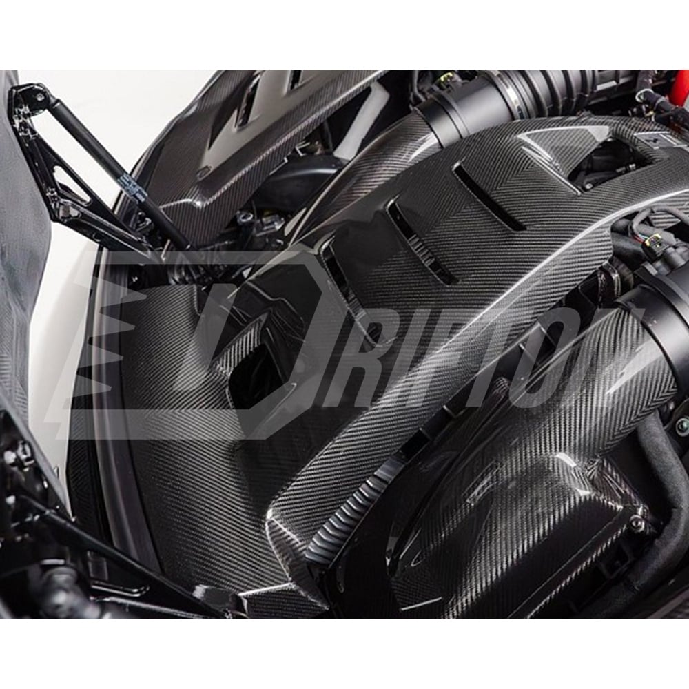 OEM Style Dry Carbon Fiber Engine Bay Cover For Ferrari Purosangue FUV