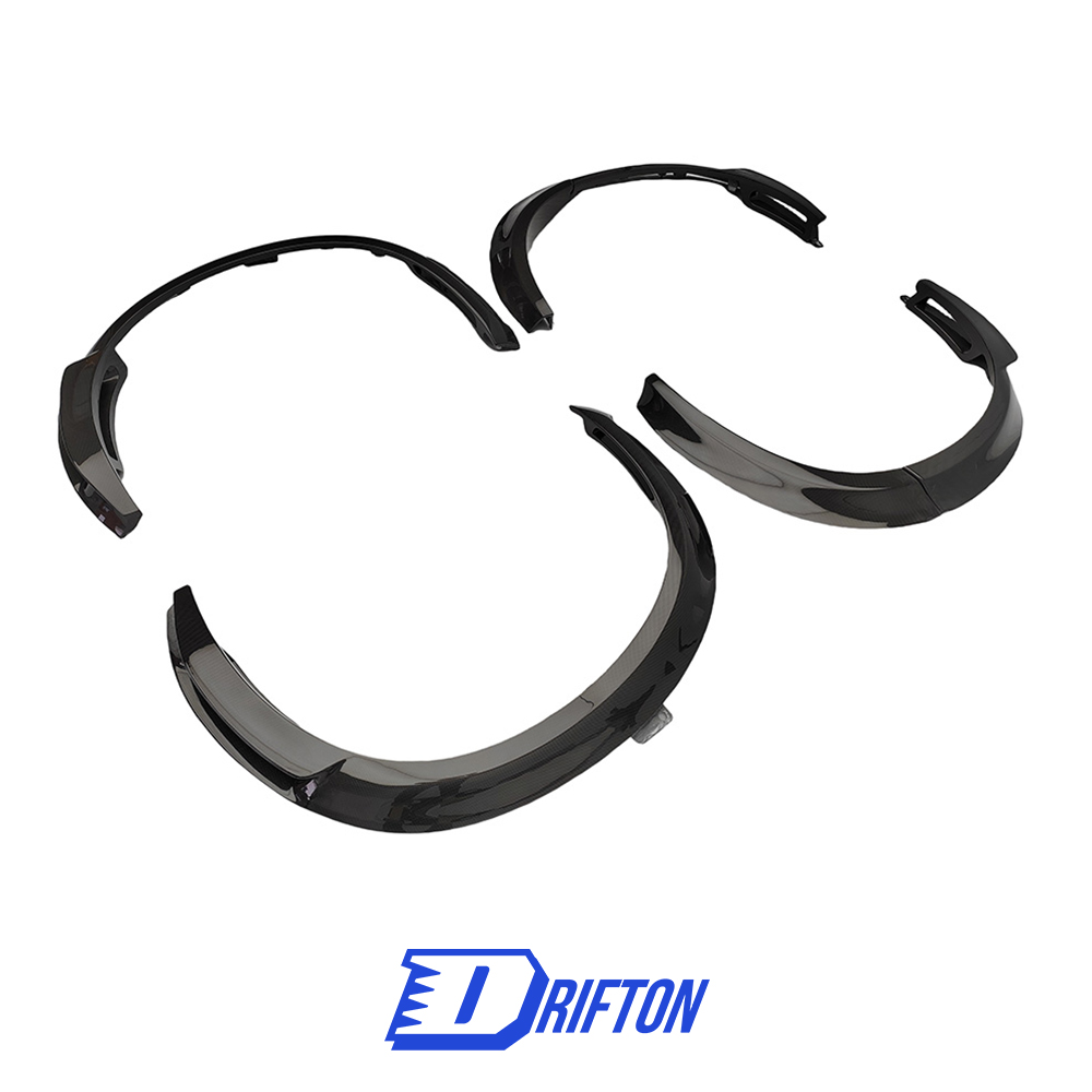 OEM Style Dry Carbon Fiber Wheels Flares Arches For Ferrari Purosangue FUV