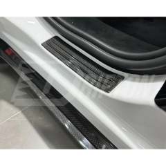 Dry Carbon Fiber Door Sills Plate Interiors Kits For Ferrari Purosangue FUV