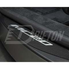 Dry Carbon Fiber Door Sills Plate Interiors Kits For Maserati MC20