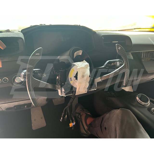 Dry Carbon Fiber Shift Paddle For Maserati MC20