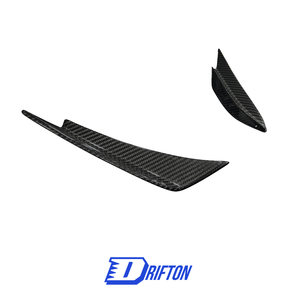 Mansory Style Dry Carbon Fiber Front Canards For Maserati MC20