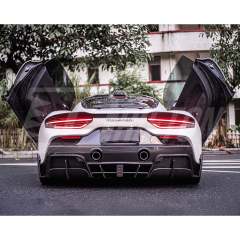 Mansory Style Dry Carbon Fiber Rear Spoiler Trunk Wing For Maserati MC20